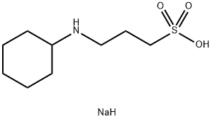 CAPSナトリウム塩 化学構造式