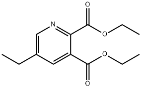 5-乙基吡啶-2,3-二羧酸二乙酯, 105151-39-1, 结构式