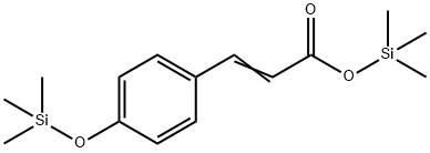 4-(Trimethylsilyl)oxycinnamic acid trimethylsilyl ester 结构式