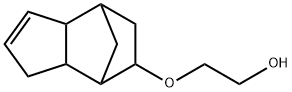2-[(トリシクロ[5.2.1.02,6]デカン-3-エン-8-イル)オキシ]エタノール 化学構造式