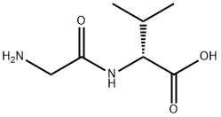 甘氨酰-D-缬氨酸 结构式