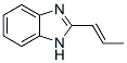 1H-Benzimidazole,2-(1-propenyl)-,(E)-(9CI) 结构式