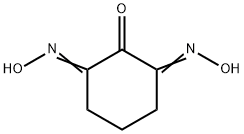 1,2,3-环己烷三酮-1,3-二肟 结构式