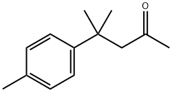 4-METHYL-4(P-TOLYL)-2-PENTANONE Struktur