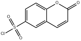 COUMARIN-6-SULFONYL CHLORIDE Struktur