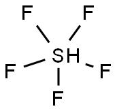 sulfur fluoride Struktur