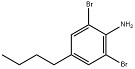 2,6-Dibromo-4-butylaniline Struktur