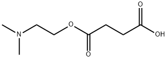 单[2-(二甲基氨基)乙基]琥珀酸酯, 10549-59-4, 结构式