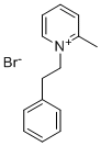 1-PHENETHYL-2-PICOLINIUM BROMIDE Struktur