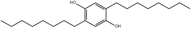 2,5-dioctylhydroquinone  Struktur