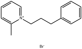 1-(3-phenylpropyl)-2-methylpyridinium bromide 结构式