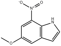 5-METHOXY-7-NITROINDOLE Structure