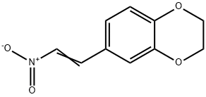 6-(2-硝基乙烯基)-1,4-苯并二恶烷 结构式