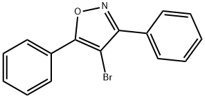 4-溴-3,5-二苯基异恶唑 结构式