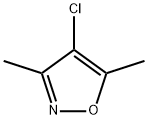4-氯-3,5-二甲基异噁唑 结构式