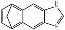 5,8-Methano-1H-naphth[2,3-d]imidazole(8CI,9CI) 结构式