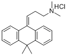 Melitracen hydrochloride  Struktur