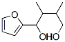 1-(2-Furanyl)-2,3-dimethyl-1,4-butanediol Struktur