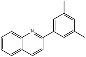 2-(3,5-二甲苯基)喹啉, 1056451-44-5, 结构式
