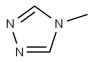 4-甲基-1,2,4-三唑 结构式