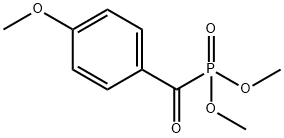 DIMETHYL(4-METHOXYPHENYLOXOMETHYL)PHOSPHONATE Struktur