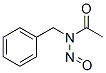 N-ニトロソ-N-ベンジルアセトアミド 化学構造式