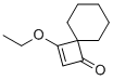 3-エトキシスピロ[3.5]ノナ-2-エン-1-オン 化学構造式