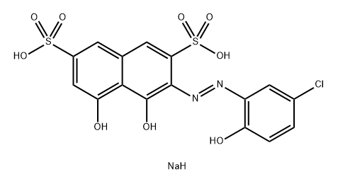 サンクロミン ファスト ブルー MB 化学構造式