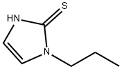 1-PROPYL-1H-IMIDAZOLE-2-THIOL 结构式