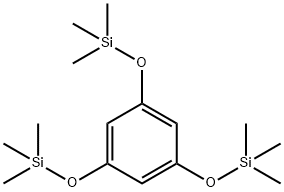 1,3,5-Benzenetriyltris(oxy)tris(trimethylsilane) Struktur