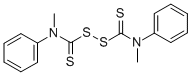 ビス(メチルフェニルチオカルバモイル)ペルスルフィド 化学構造式