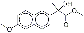 α-Hydroxy-6-Methoxy-α-Methyl-2-naphthaleneacetic Acid Methyl Ester Structure