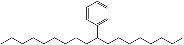 1-オクチルデシルベンゼン 化学構造式