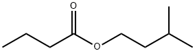 丁酸异戊酯 结构式