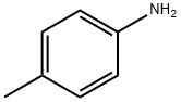 对甲苯胺, 106-49-0, 结构式