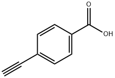 4-エチニル安息香酸 化学構造式