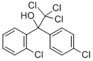 α-(4-クロロフェニル)-α-トリクロロメチル-2-クロロベンゼンメタノール 化学構造式