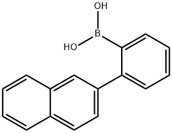 2-(naphthalen-2-yl)phenylboronic acid Struktur