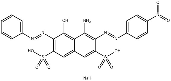 酸性黑 1, 1064-48-8, 结构式