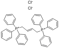2-BUTENE-1,4-BIS(TRIPHENYLPHOSPHONIUM CHLORIDE) Struktur