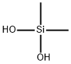 二甲基硅烷二醇, 1066-42-8, 结构式