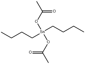 ジブチルすずジアセタート 化学構造式