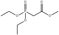 Methyl diethylphosphonoacetate Struktur