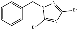 1-BENZYL-3,5-DIBROMO-1H-1,2,4-TRIAZOLE Structure