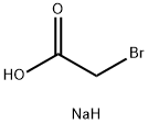 ブロモ酢酸ナトリウム 化学構造式