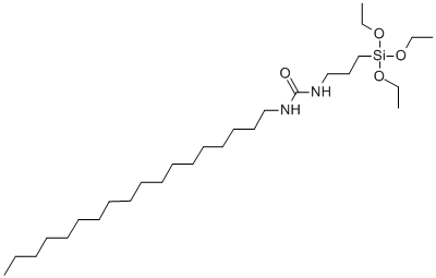 N-OCTADECYL-N'-[3-(TRIETHOXYSILYL)PROPYL]UREA Structure