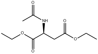 N-乙酰-L-天门冬氨酸二乙酯, 1069-39-2, 结构式