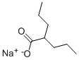 丙戊酸钠, 1069-66-5, 结构式