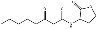 N-(3-氧代辛酰基)-DL-高丝氨酸内酯(-20°C) 结构式
