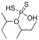 O,O-di-sec-butyl hydrogen dithiophosphate  Structure